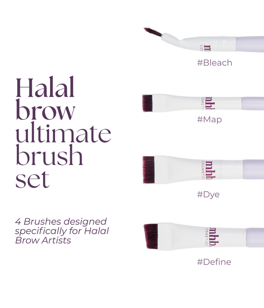 Ultimate halal brow bleaching set