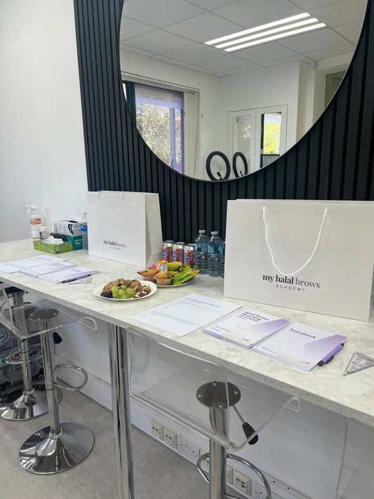 Pro In-Person Training — Halal Brow Bleaching